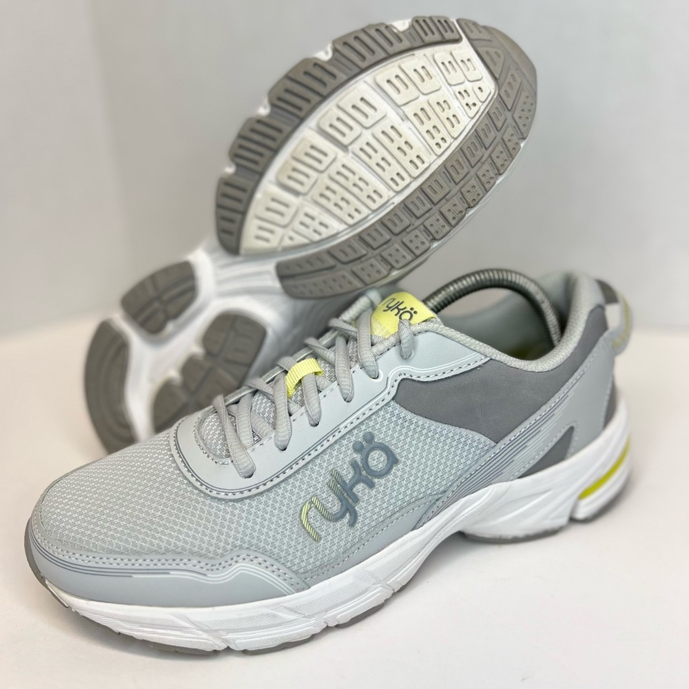 Ryka Insight Womens Premium Walker Memory Foam Sneakers Sz 9 Vapor/Grey XLNT!